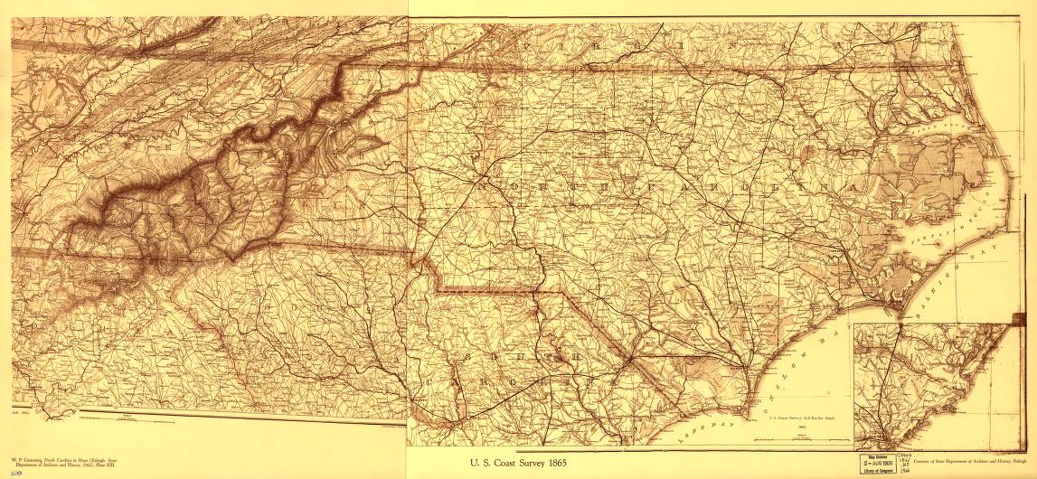 A Geographical Journey Through North Carolina