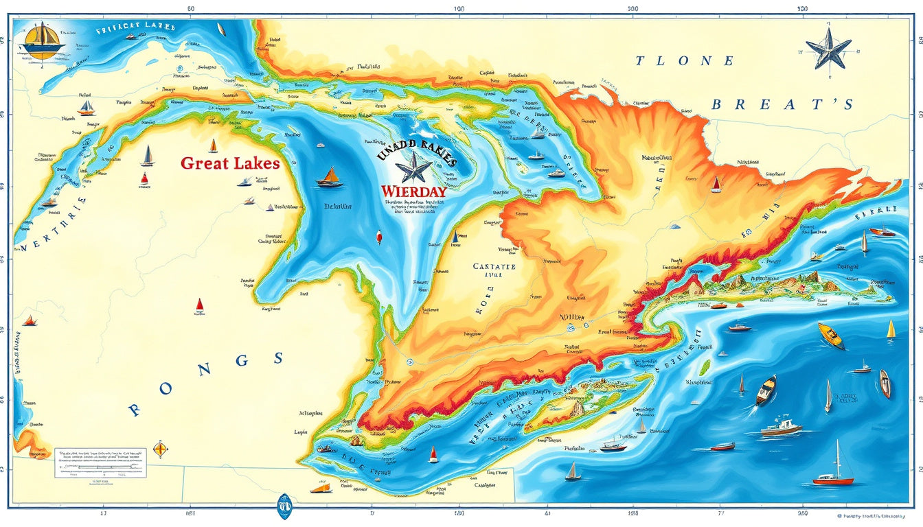 Mastering the Waters: Essential Nautical Charts for Navigating the Great Lakes