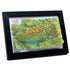 TestPlayNA 3D raised relief map of Great Smoky Mountains National Park showing mountains and hiking trails