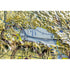 San Francisco/Tahoe Aerochart Three Dimensional 3D Raised Relief Map