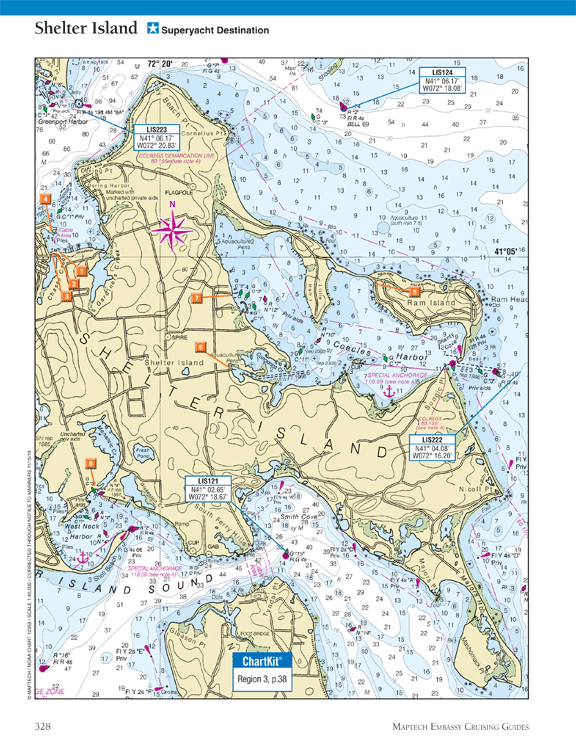 Maptech Embassy Cruising Guide: Long Island Sound to Cape May