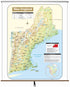 Kappa Map Group  New England Large Scale Shaded Relief Wall Map