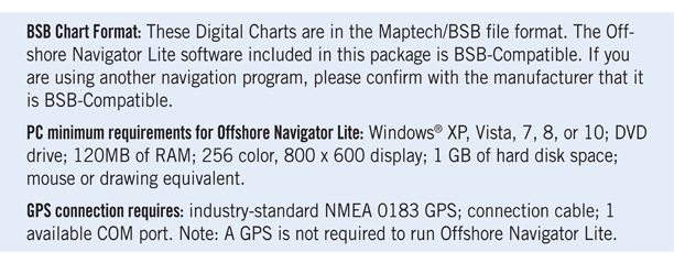 Maptech Digital Charts Region 300: The Caribbean and Bermuda