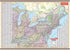 US North East Wall Map