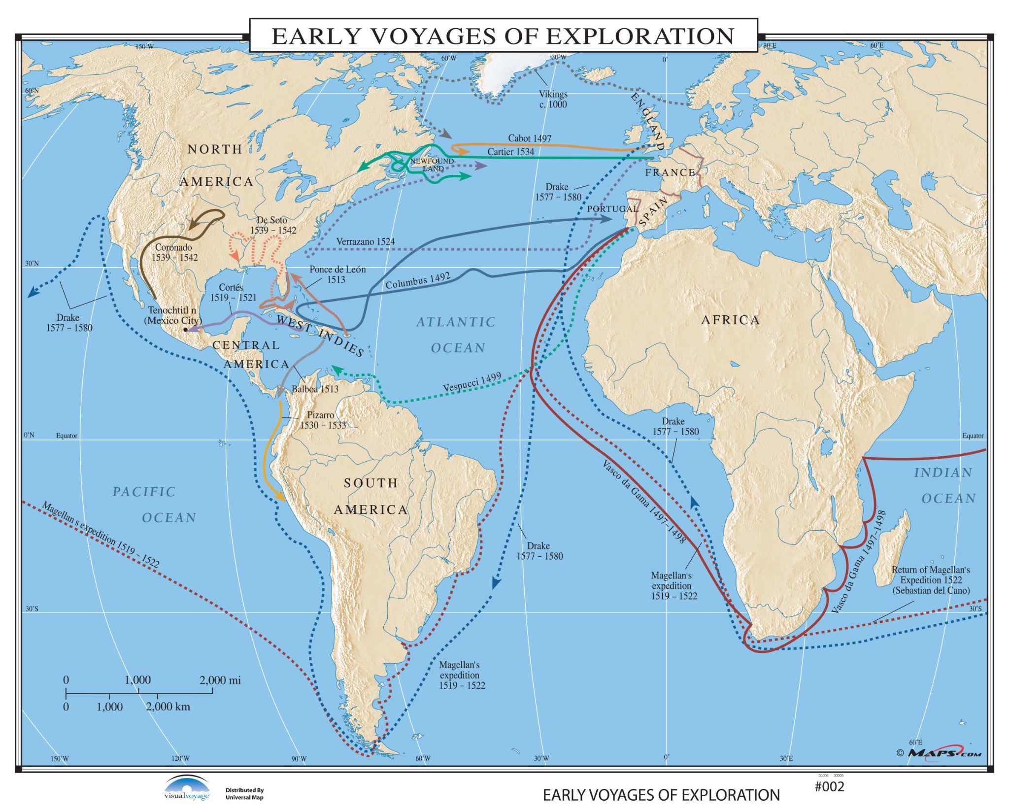 Kappa Map Group  002 Early Voyages Of Exploration