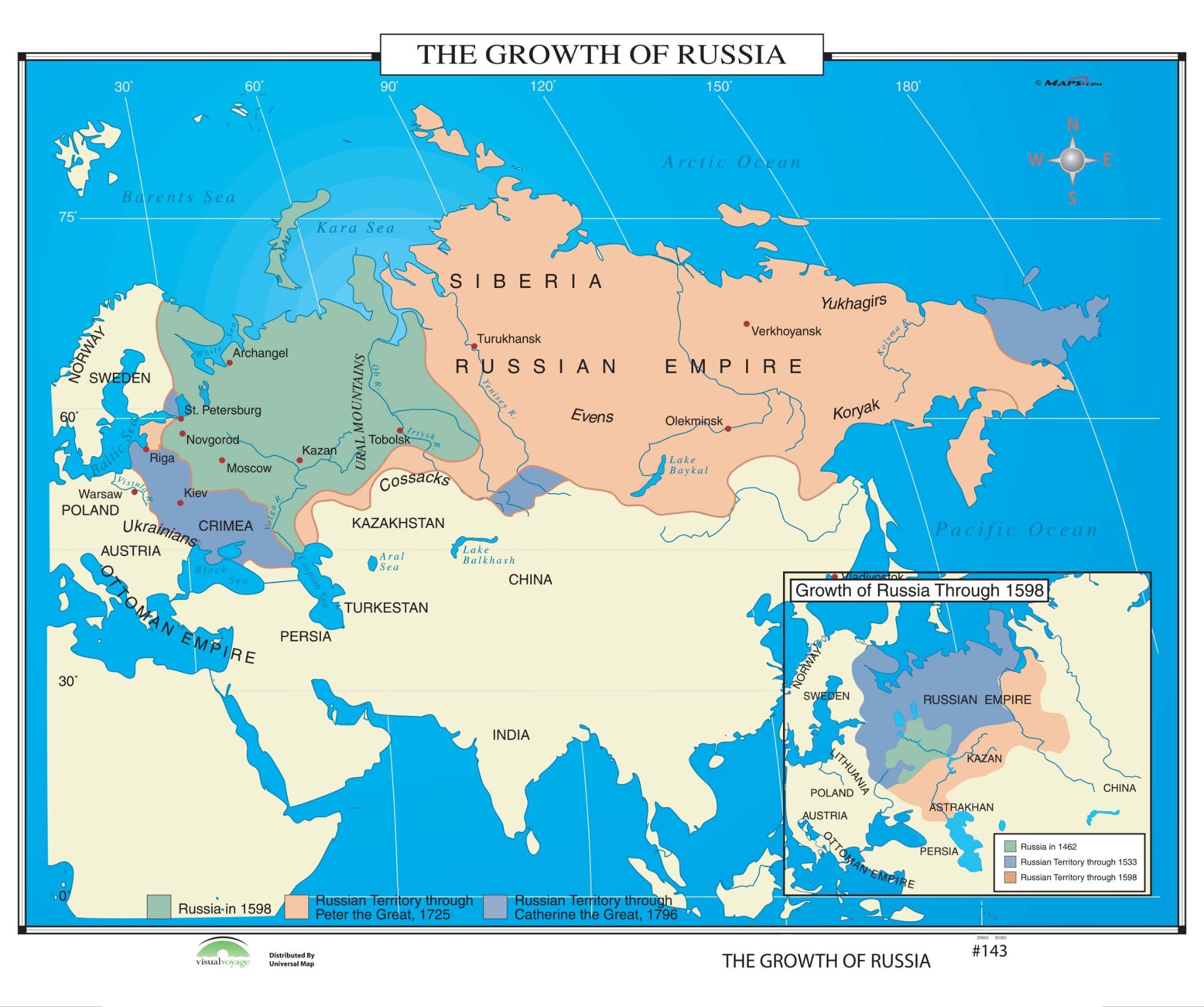 Kappa Map Group  143 The Growth Of Russia