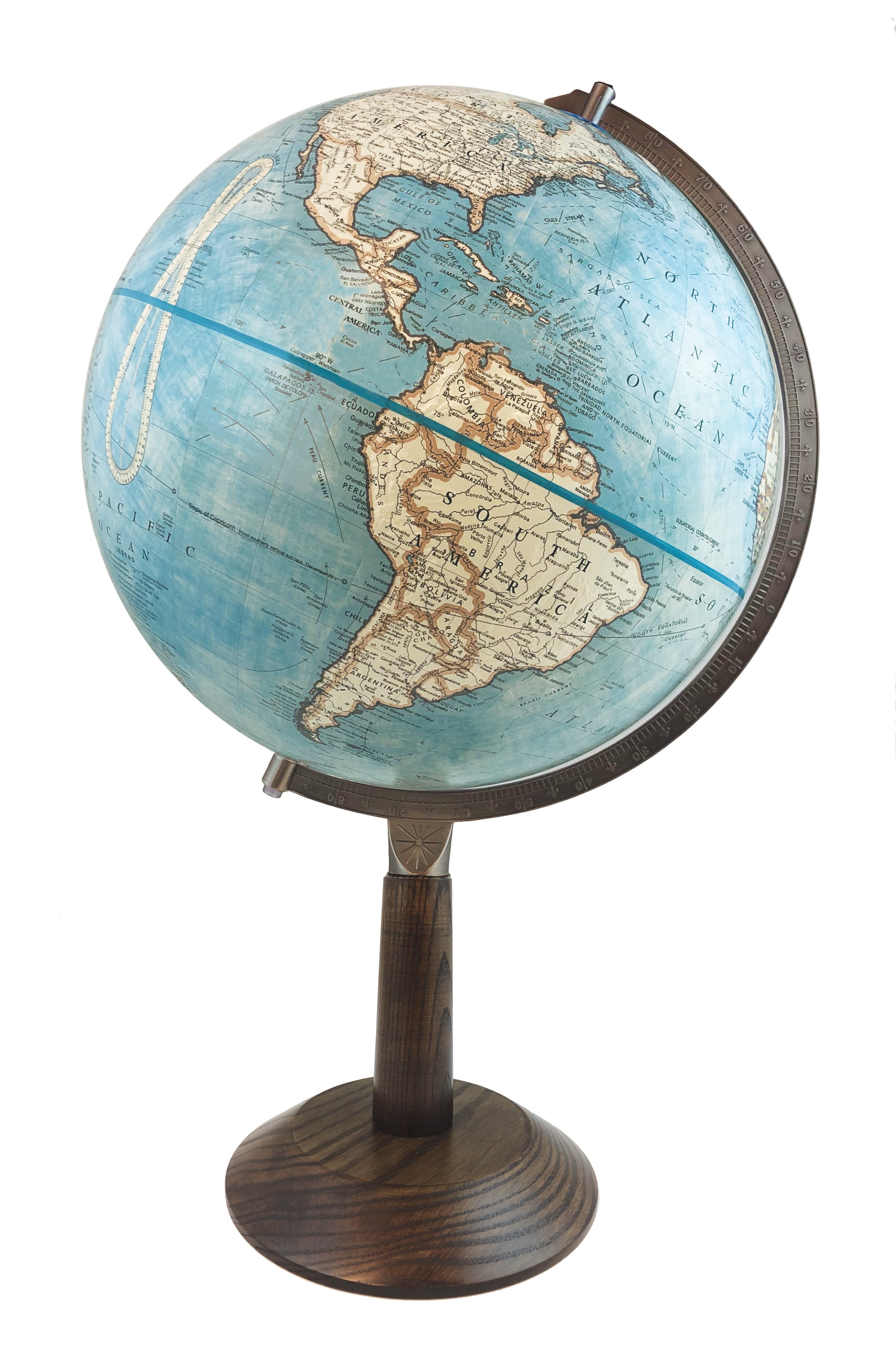 Lincoln 12 Inch Desktop World Globe By Replogle Globes