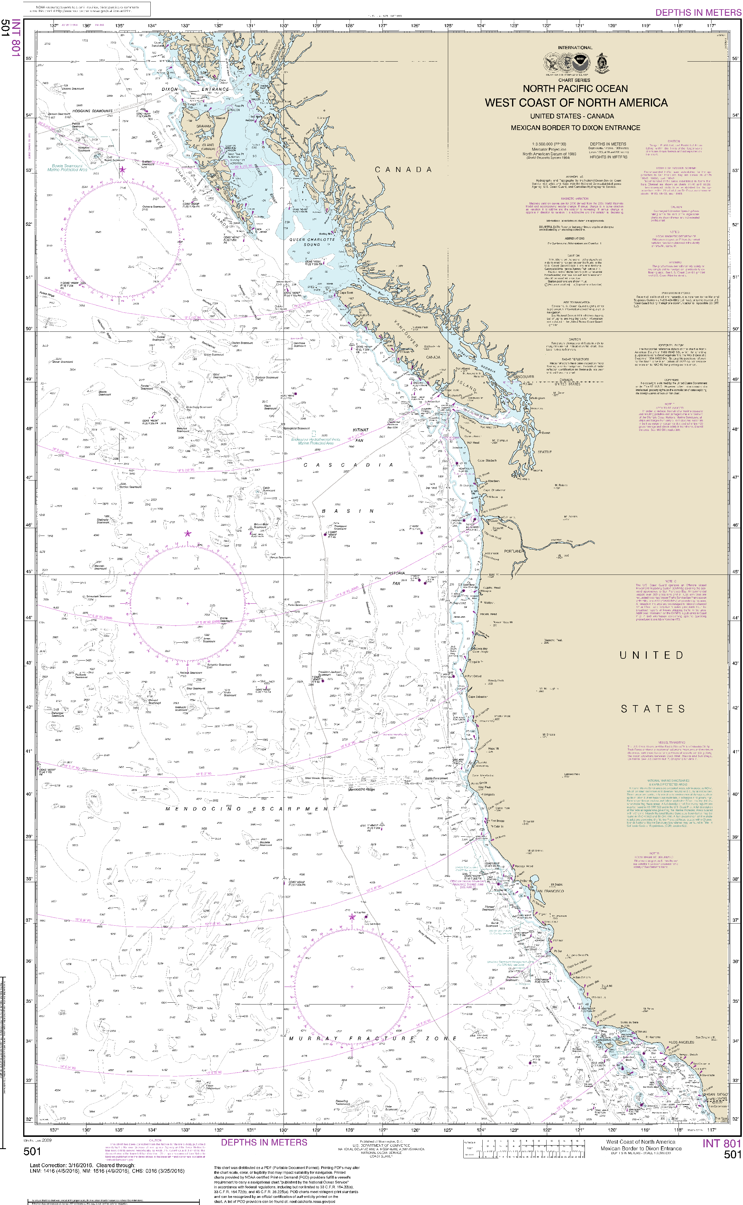 Pacific Ocean Depth Map Pacific ocean depth map