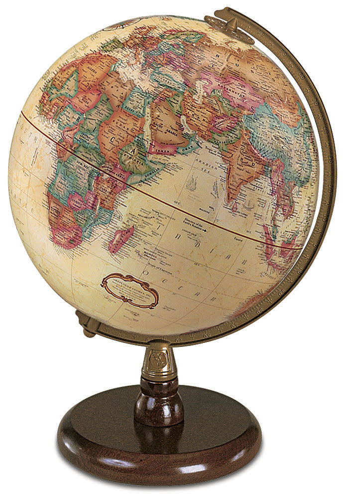 –　by　Quincy　World　Globe　Globes　inch　GeoMart　Desktop　Replogle