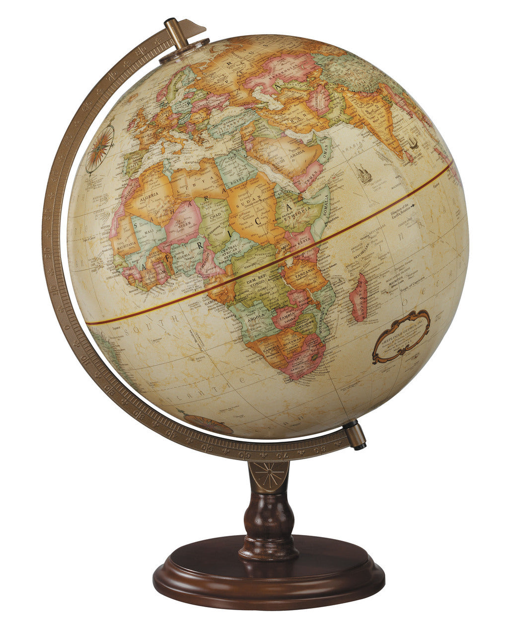 Lenox 16 Inch Desktop World Globe By Replogle Globes