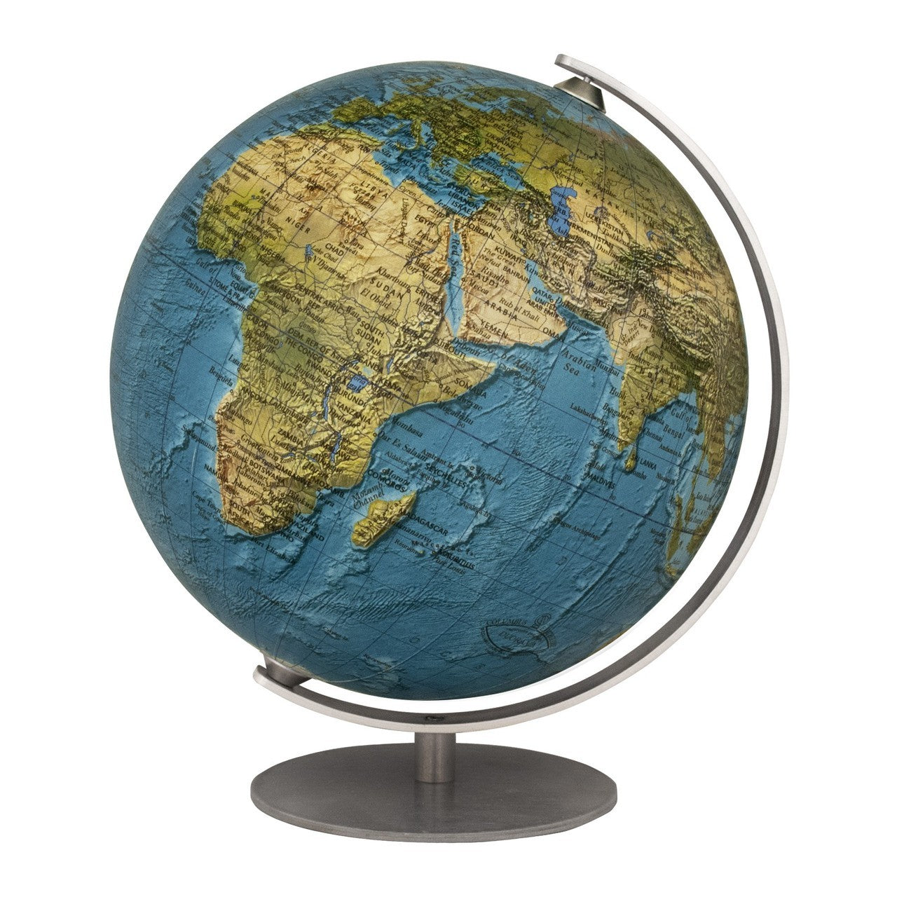 Mini Physical 4.7 inch Desktop World Globe By Columbus Globes