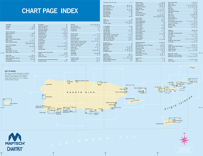 Maptech ChartKit® Region 10, 7th Ed. - The Virgin Islands and Puerto Rico