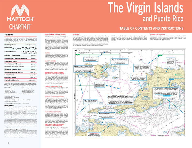 Maptech ChartKit® Region 10, 7th Ed. - The Virgin Islands and Puerto Rico