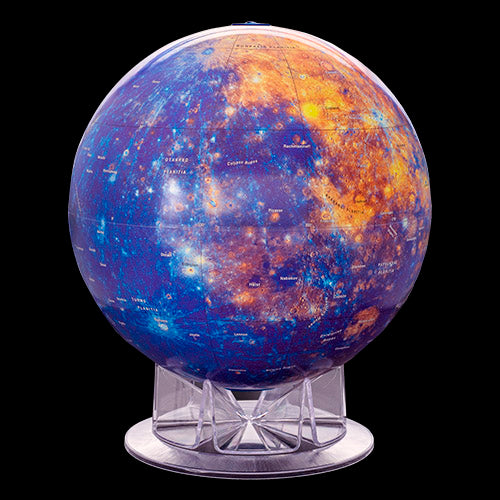 Mercury Globe 12 Inch Desktop World Globe By Astronomy Magazine