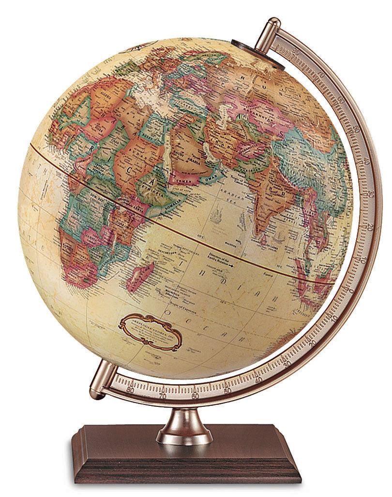 Forester 9 Inch Desktop World Globe By Replogle Globes