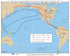 Kappa Map Group  001 Possible Migration Routes Of The First Americans  Classroom education educational pull-down pull down map