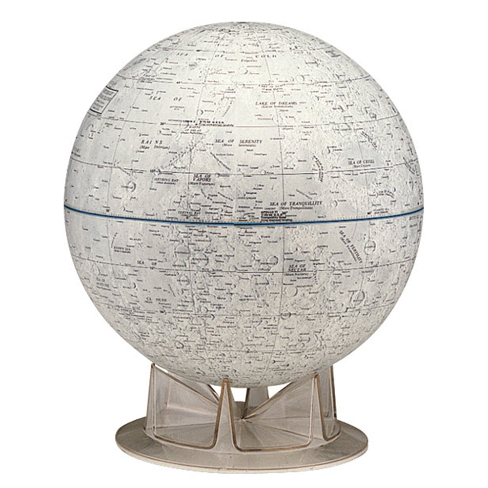 Moon 12 Inch Desktop World Globe By Replogle Globes