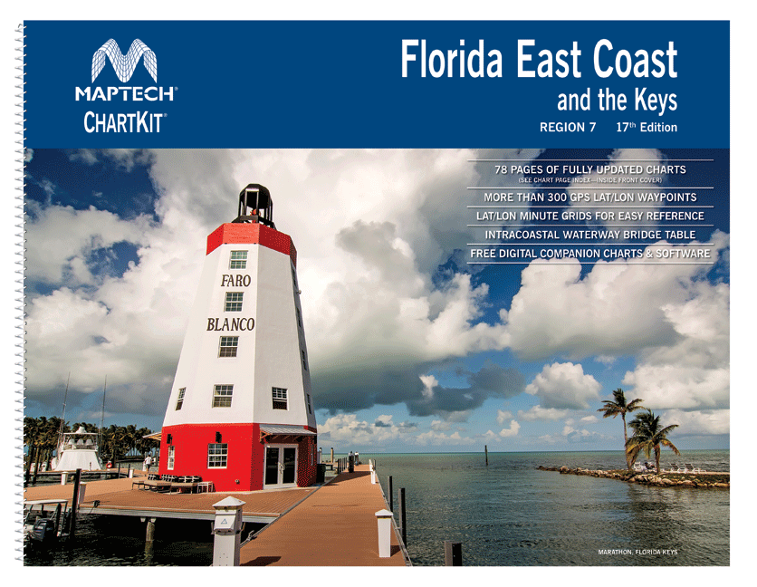 Maptech ChartKit® Region 7, 17th Ed. - Florida East Coast and the Keys