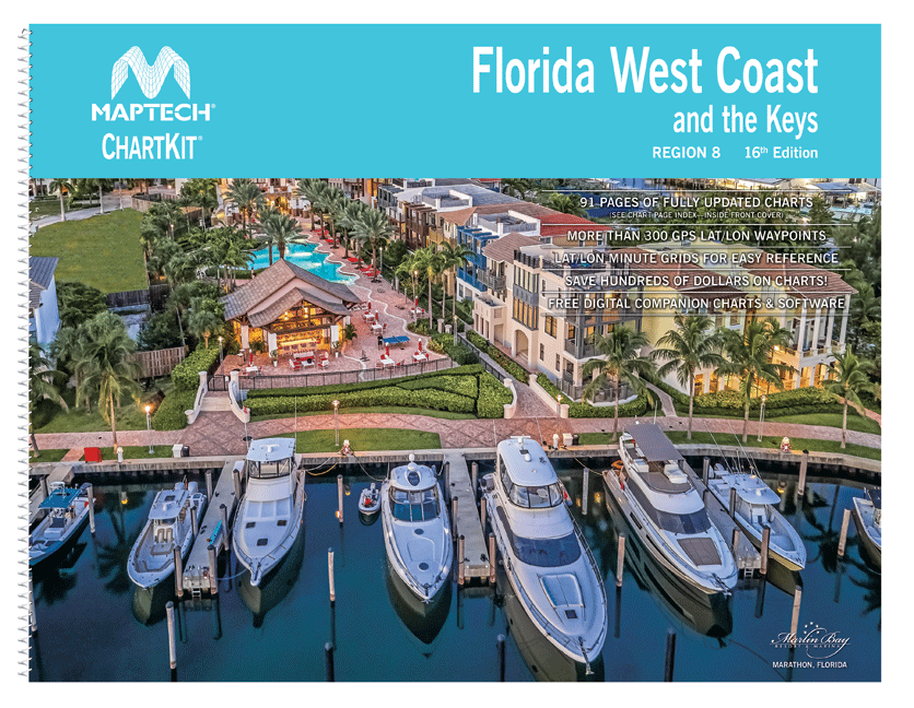 Maptech ChartKit® Region 8, 16th Ed. - Florida West Coast and the Keys