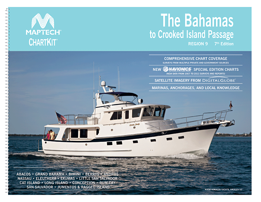 Maptech ChartKit® Region 9, 7th ed. - The Bahamas to Crooked Island Passage
