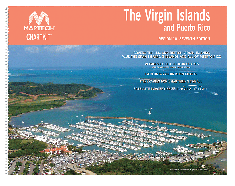 Maptech ChartKit® Region 10, 7th Ed. - The Virgin Islands and Puerto Rico