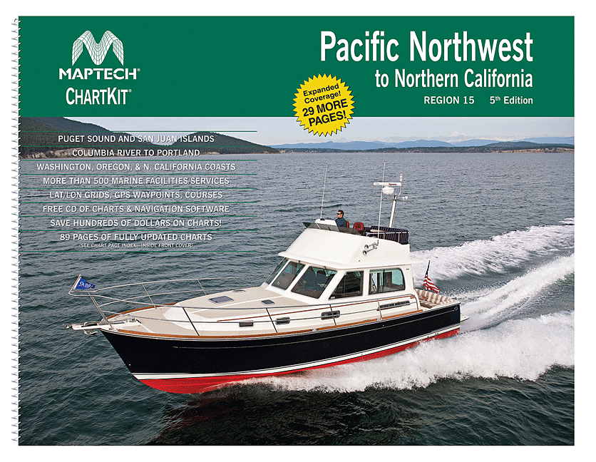 Maptech ChartKit® Region 15, 5th Ed. - Pacific Northwest to Northern California