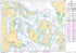 Canadian Hydrographic Service Nautical Chart CHS3462: Juan de Fuca Strait to/à Strait of Georgia
