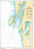 Canadian Hydrographic Service Nautical Chart CHS4245: Yarmouth Harbour and Approaches/et les approches