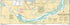 Canadian Hydrographic Service Nautical Chart CHS6421: Hardie Island to/à Fort Good Hope Kilometre 1040 / Kilometre 1100