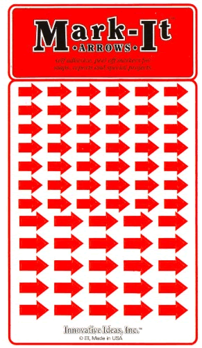 Mark It Dots - Arrows Red