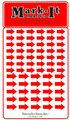 Mark It Dots - Arrows Red