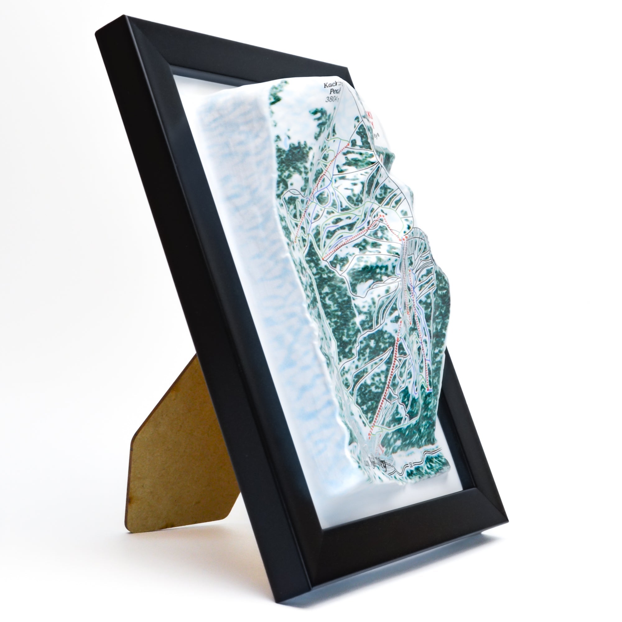 TestPlayNA 3D ski resort map of Taos Ski Valley showing terrain, runs, and lifts