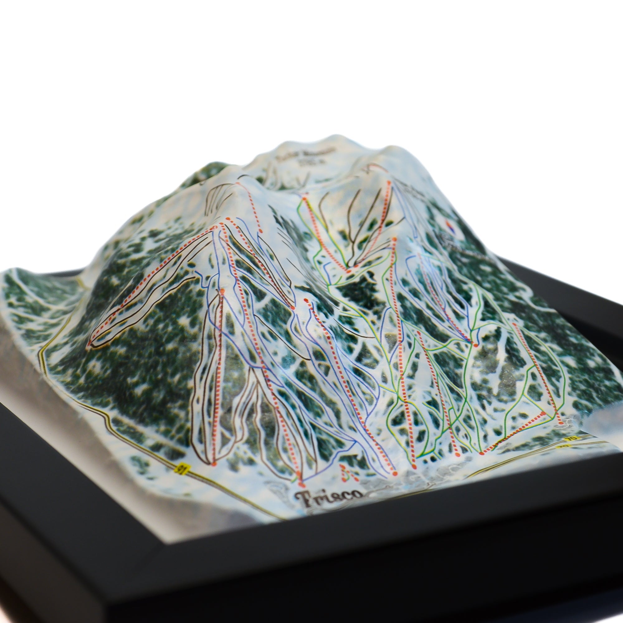 TestPlayNA 3D ski resort map of Copper Mountain showing terrain, runs, and lifts