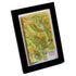 TestPlayNA 3D raised relief map of Arches National Park showing sandstone arches and terrain