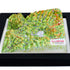 TestPlayNA 3D raised relief map of Yellowstone National Park showing canyons, lakes, and volcanic terrain