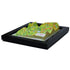 TestPlayNA 3D raised relief map of Yellowstone National Park showing canyons, lakes, and volcanic terrain