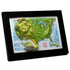 TestPlayNA 3D raised relief map of the USA showing mountain ranges, plains, and rivers