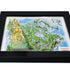 TestPlayNA 3D raised relief map of Canada showing mountains, lakes, and rivers