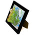 TestPlayNA 3D raised relief map of Canada showing mountains, lakes, and rivers