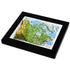 TestPlayNA 3D raised relief map of Canada showing mountains, lakes, and rivers