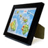 TestPlayNA 3D raised relief map of Hawaii showing the islands, volcanoes, and coastlines