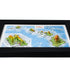 TestPlayNA 3D raised relief map of Hawaii showing the islands, volcanoes, and coastlines