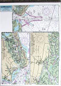 Captain Segull’s Fishing Chart ICW Booklet: Casino Creek to Beaufort, SC    