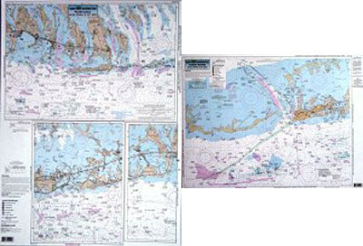 Captain Segull’s Fishing Chart Inshore: Marathon Key to Key West, FL    