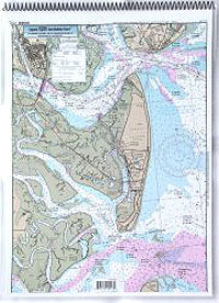 Captain Segull’s Fishing Chart ICW Booklet: St. Simon Sound, GA to Tolomoato River, FL    