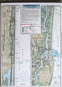 Captain Segull’s Fishing Chart ICW Booklet: Tolomoato River to Palm Shores, FL    