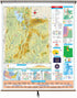 Kappa Map Group  Utah State Intermediate Thematic Classroom Wall Map