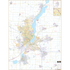 Peoria, Il Wall Map - Large Laminated