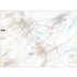 Tri Citiesbristol Johnson City Kingsport, Tn Wall Map - Large Laminated