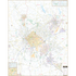 Greenville, Sc Wall Map - Large Laminated